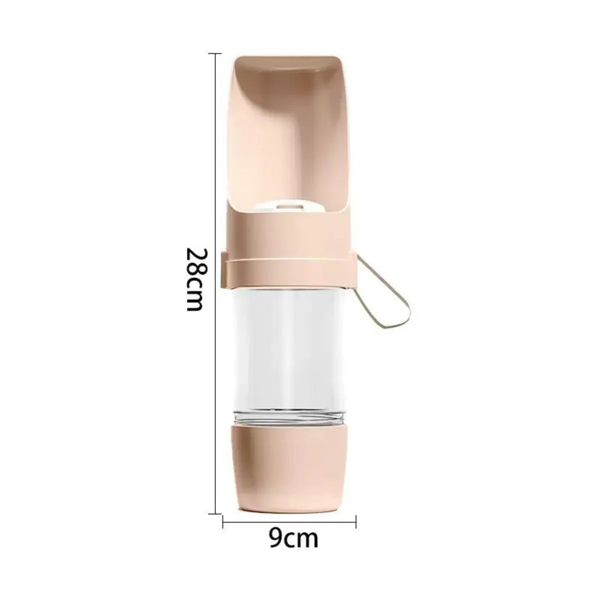 PicnicPaws 2-in-1 Travel Bottle & Food Container
