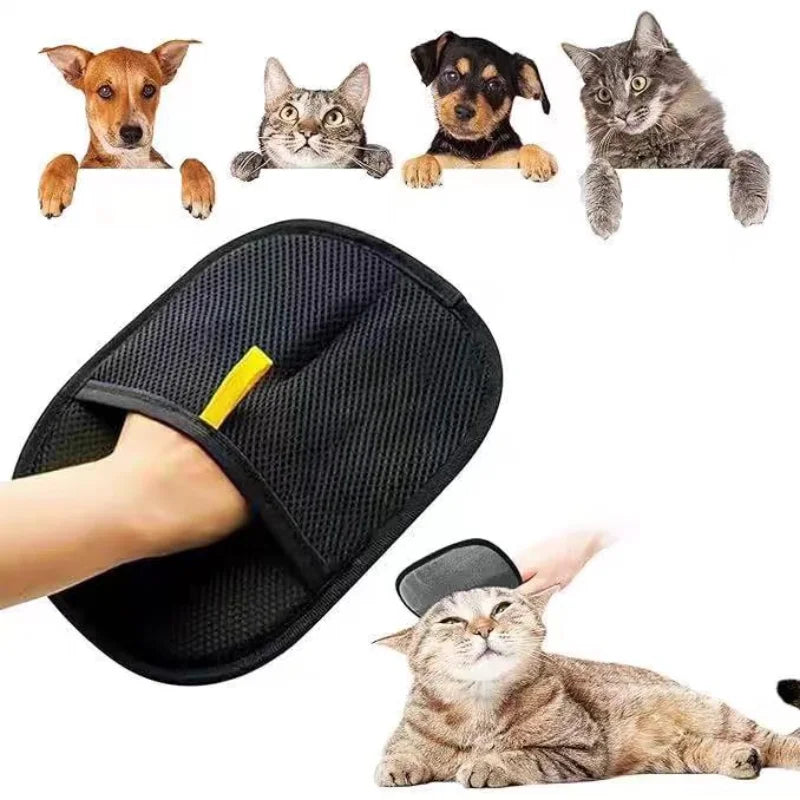 CozyTouch Double-Sided Pet Grooming Gloves