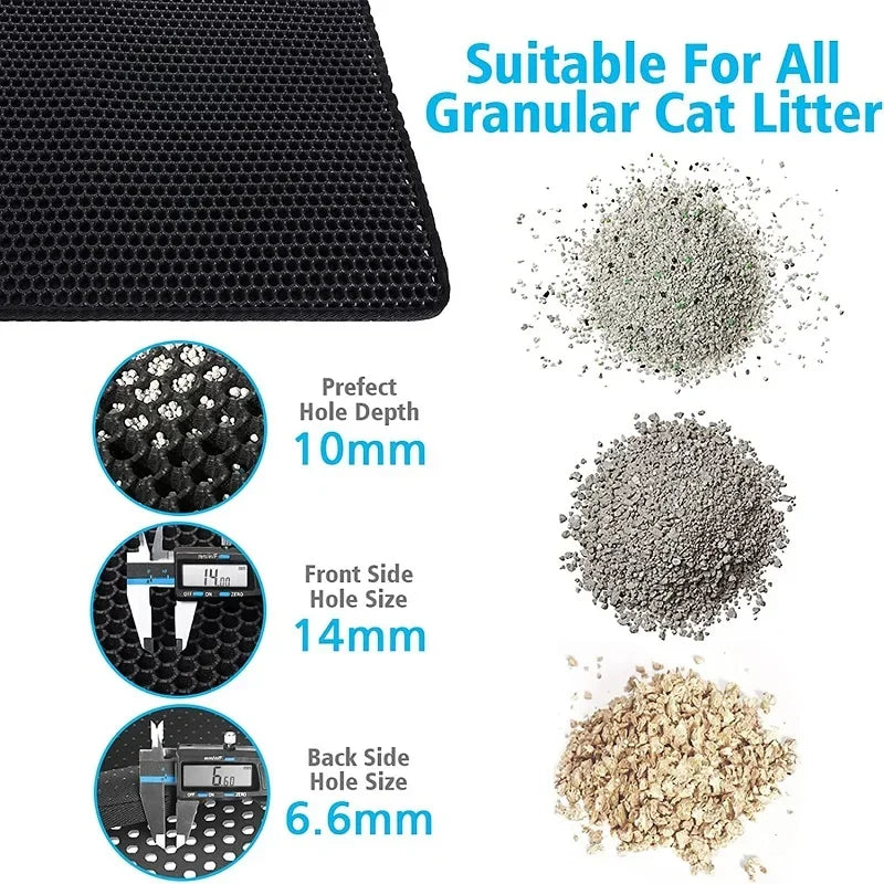 NestMat Double-Layer Cat Litter Mat