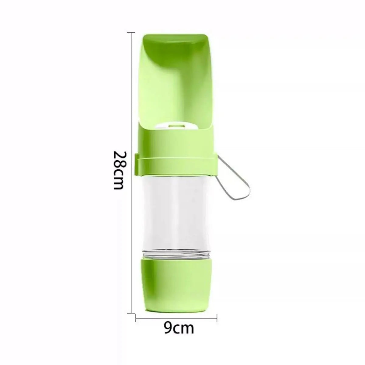 PicnicPaws 2-in-1 Travel Bottle & Food Container