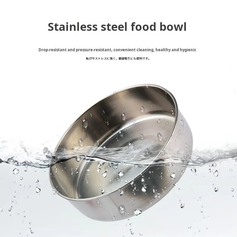 PetNest Double-Bowl Feeding Set