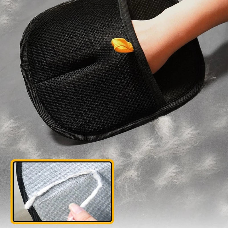 CozyTouch Double-Sided Pet Grooming Gloves