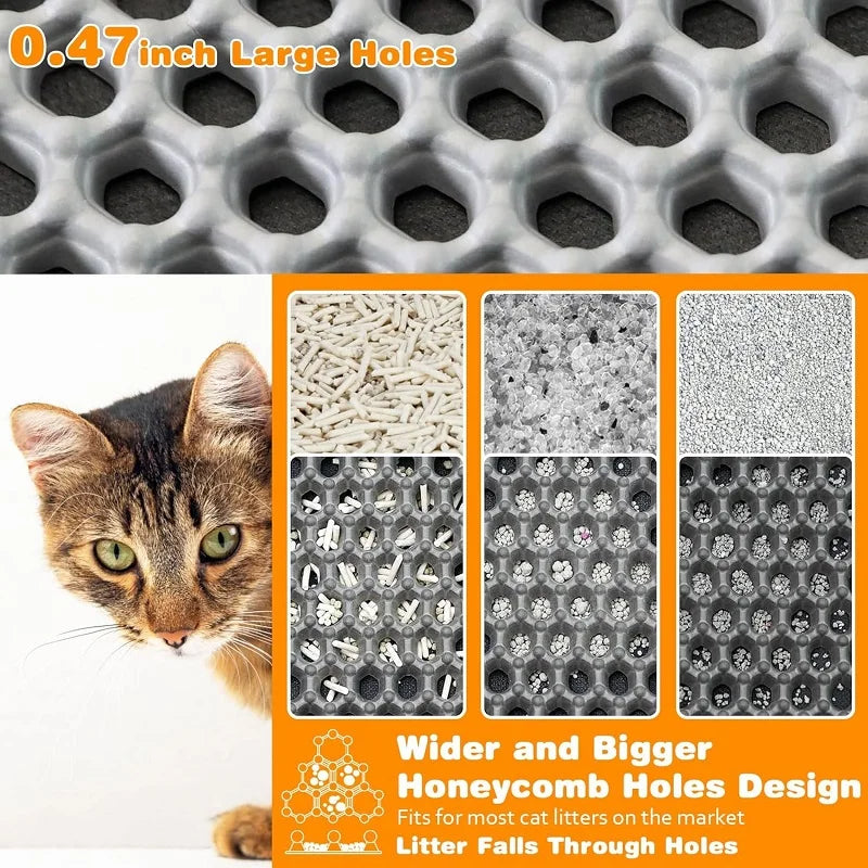 NestMat Double-Layer Cat Litter Mat