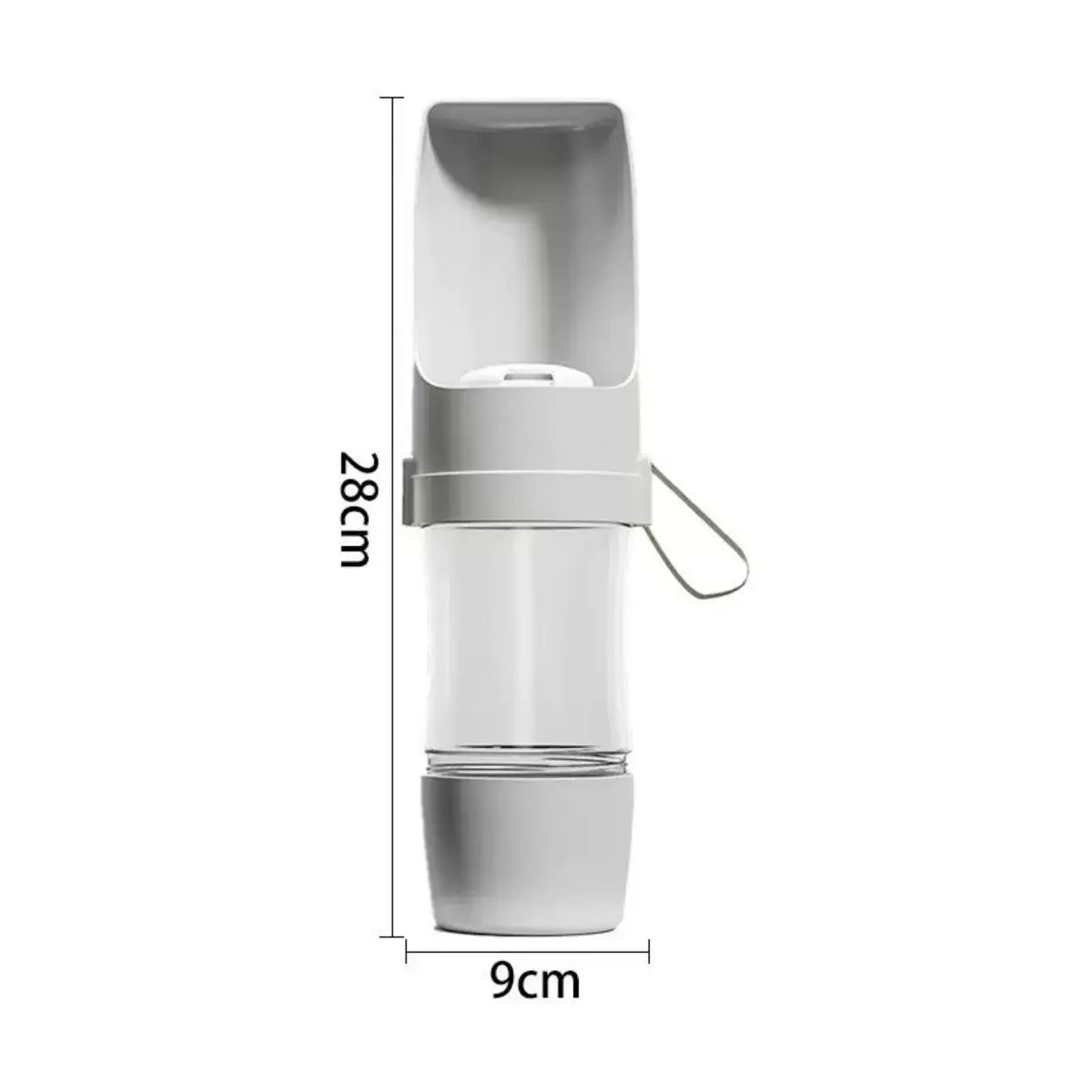 PicnicPaws 2-in-1 Travel Bottle & Food Container
